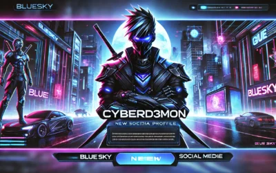 CyberD3m0n Expands Social Presence with New BlueSky Profile