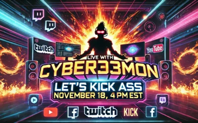 Live Stream with CyberD3m0n: Epic Gaming Action